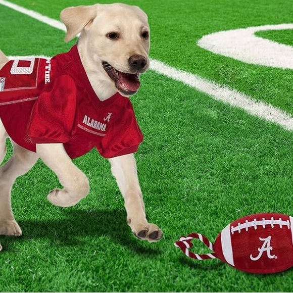 Alabama Football Dog Toy - Picture 6 of 10